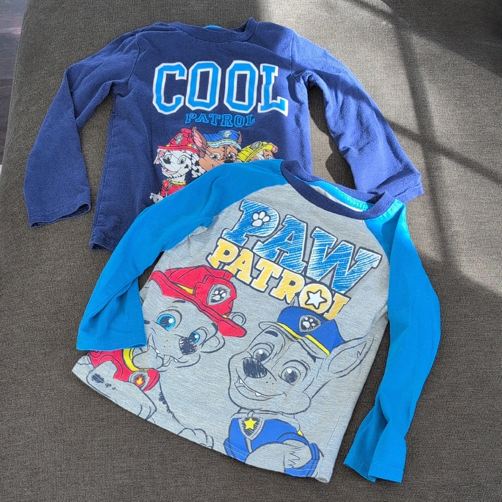 Toddler Paw Patrol Long Sleeve T-shirt Size 4T
